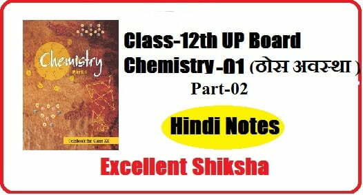 Class 12th Chemistry Chapter-01 (ठोस अवस्था) pa -02