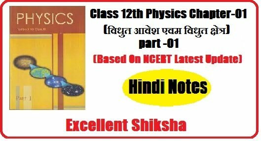 Class 12 Physics Chapter 1 विधुत आवेश तथा क्षेत्र Part 1