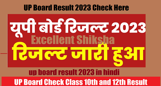 UP Board Result 2023 Check Here