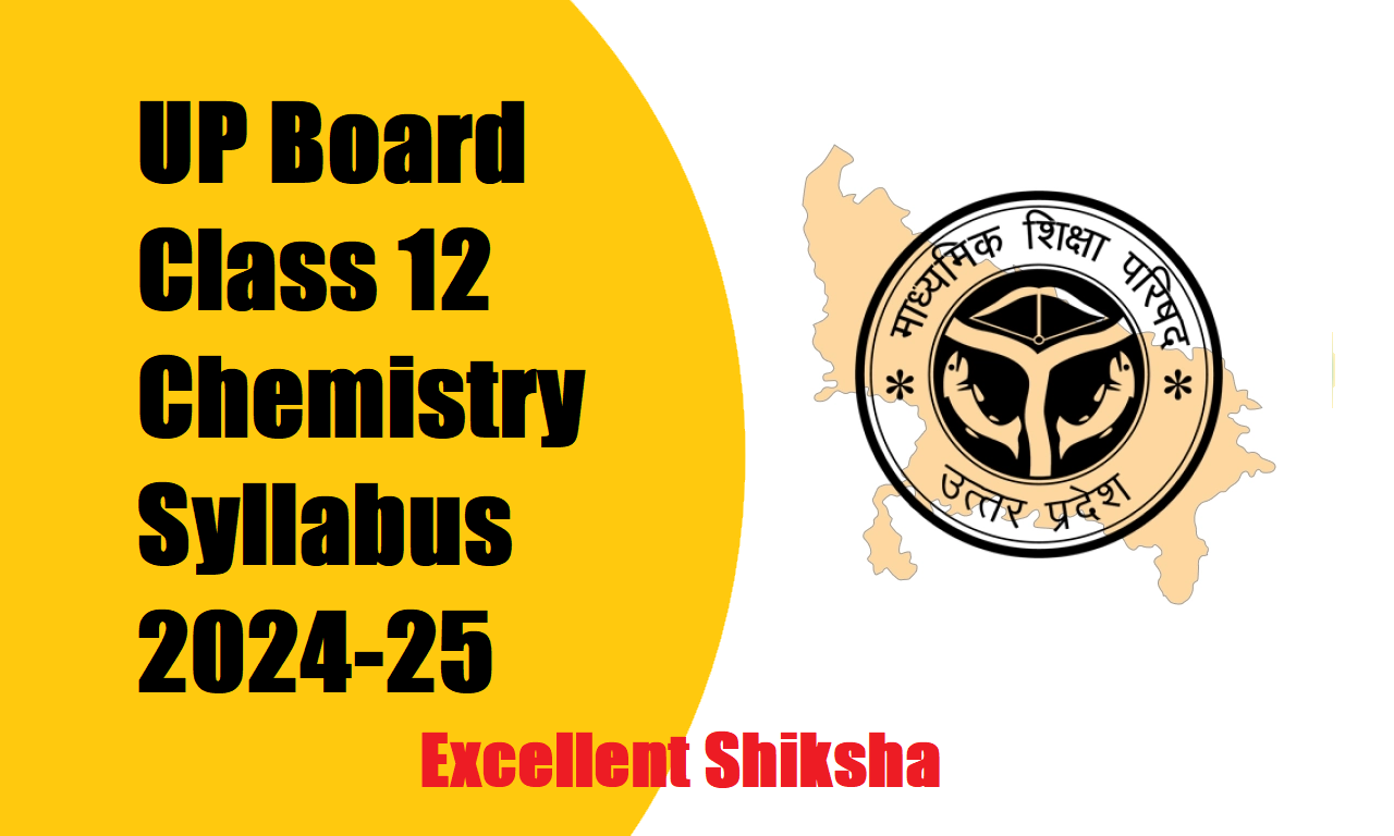 UP Board Class 12 Chemistry Syllabus 2024-25